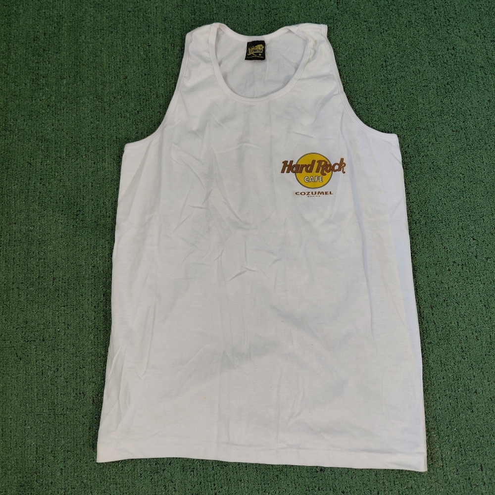 Hard Rock Cafe Cozumel Mexico Tank Top Size Medium